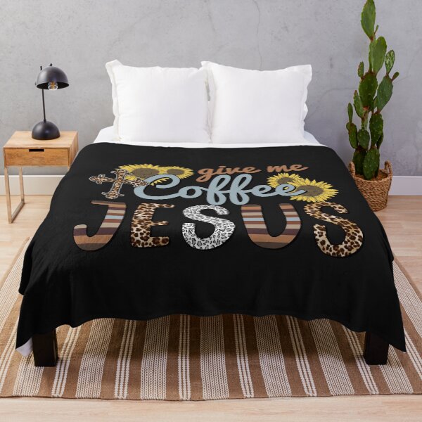 Item preview, Coffee Lover Quotes : Give Me Coffee And Jesus designed and sold by remonss.