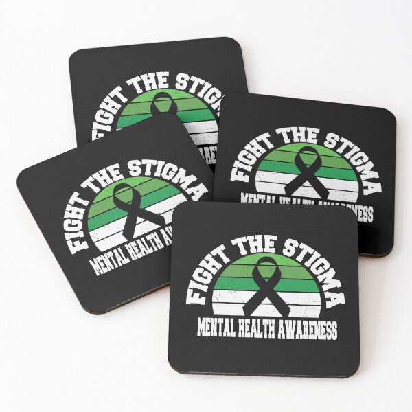 Item preview, fight the stigma mental health awareness designed and sold by Med ing.