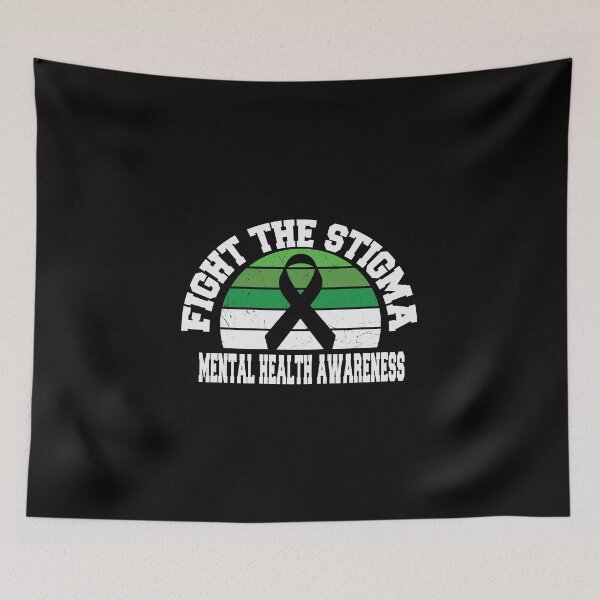 Item preview, fight the stigma mental health awareness designed and sold by Med ing.