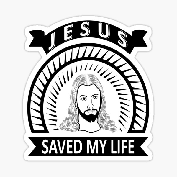 Jesus Christ T Shirt Christian Graphics Design Sticker For Sale By