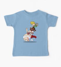 Flying High With Underpants Baby Tee