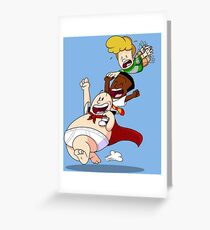 Flying High With Underpants Greeting Card