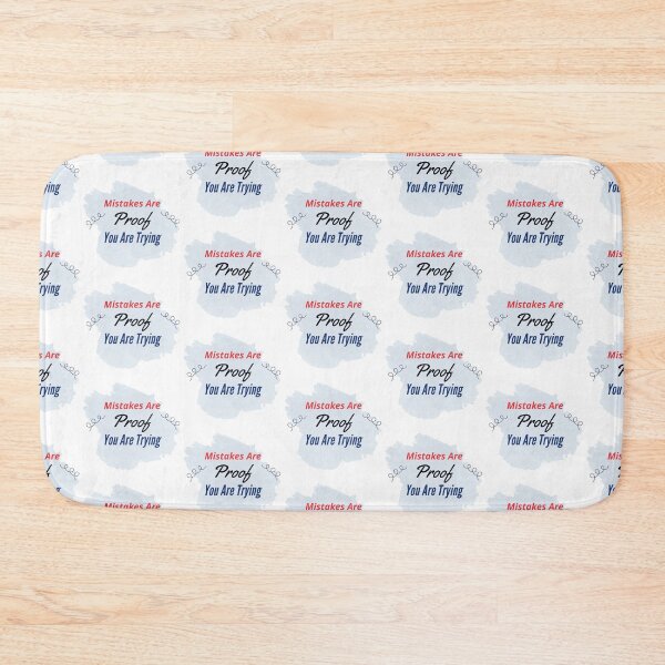 Item preview, Mistakes Are Proof Youre Trying designed and sold by E-YO.