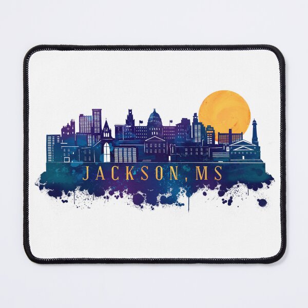 Item preview, Jackson Mississippi City Skyline designed and sold by Rob-Son.