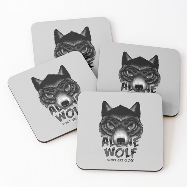 Item preview, Alone Wolf designed and sold by Tanatvee.