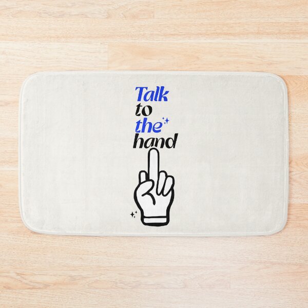 Item preview, Talk to the hand designed and sold by Miaou Studio.