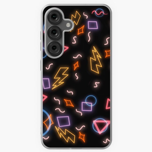80s arcade floor pattern Samsung Galaxy Soft Case