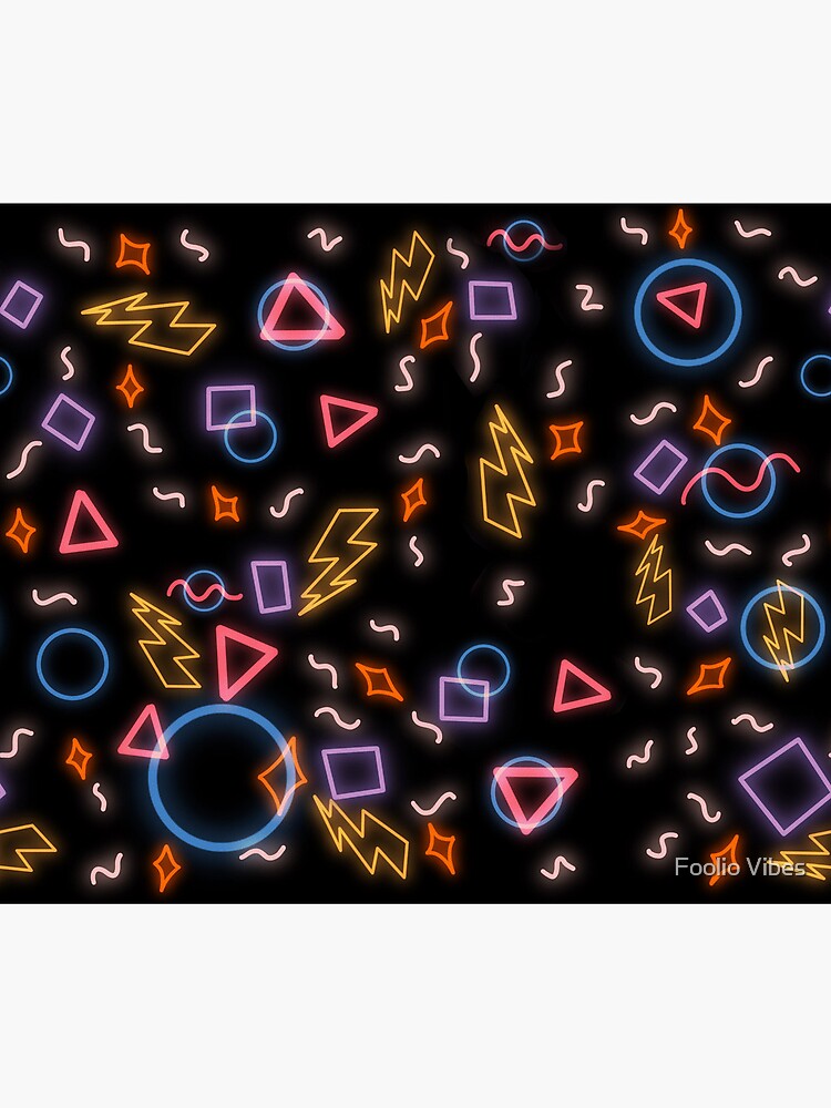Thumbnail 5 of 5, Mouse Pad, 80s arcade floor pattern designed and sold by Animentry.