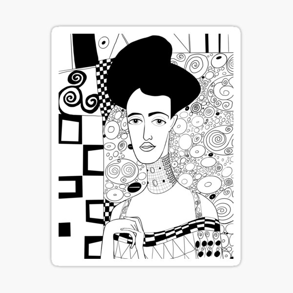 Aperçu de l'œuvre Klimpt Adele Bloch-Bauer La femme en or créée et vendue par Neadski.