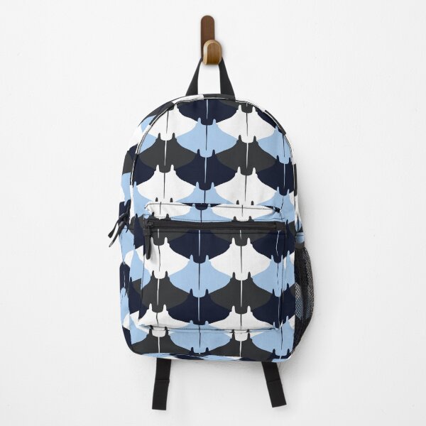 Item preview, Manta Ray Pattern (Blue and Grey) designed and sold by jezkemp.