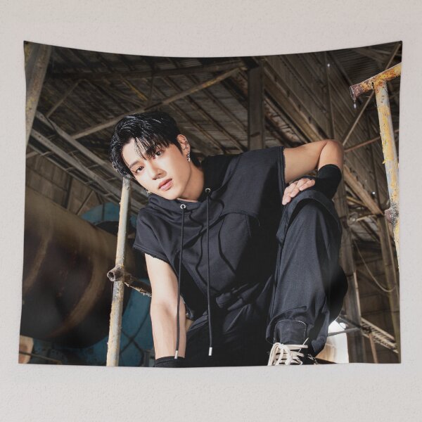 Item preview, ATEEZ WOOYOUNG "THE WORLD EP.1 : MOVEMENT GUERRILLA" designed and sold by HaloHaloShine.