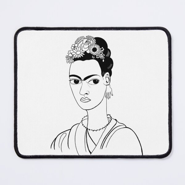 Item preview, Frida Kahlo Black and White designed and sold by Neadski.