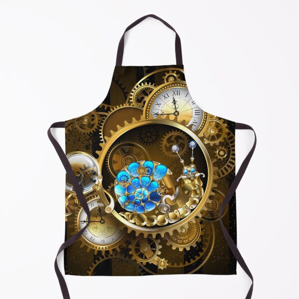 Item preview, Mechanical snail with antique clock designed and sold by Blackmoon9.