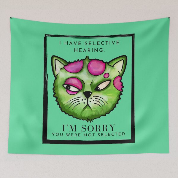 Item preview, I have selective hearing designed and sold by fSocietyAUT.