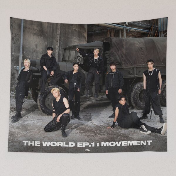 Item preview, ATEEZ "THE WORLD EP.1 : MOVEMENT GUERRILLA" designed and sold by HaloHaloShine.