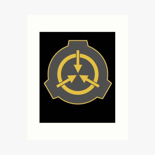 SCP Foundation Rectencular Symbol | Art Board Print