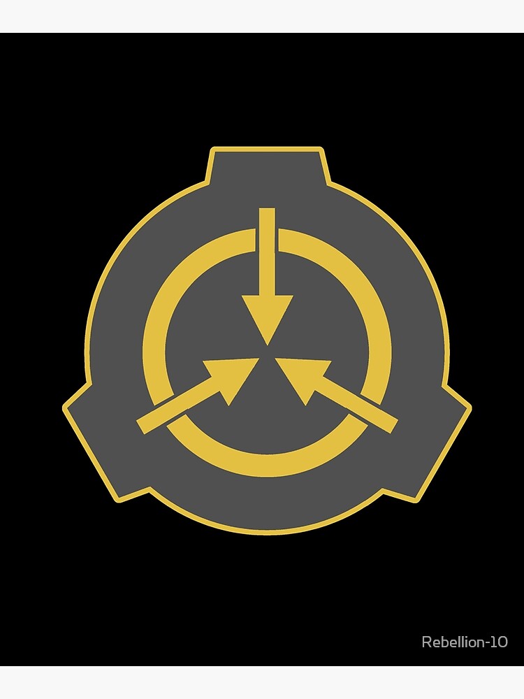 SCP Foundation symbol Sticker for Sale by Rebellion-10