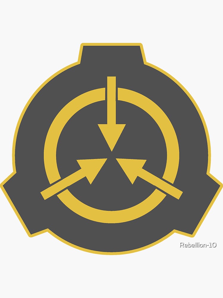 SCP Foundation Rectencular Symbol Art Board Print for Sale by Rebellion-10