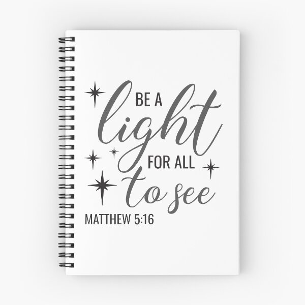 Item preview, Christian Design - Be a Light for all to see - Matthew 5 verse 16 designed and sold by simplydesignart.