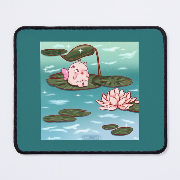 Item preview, Guan in a forest pool designed and sold by dawnrise-shop.