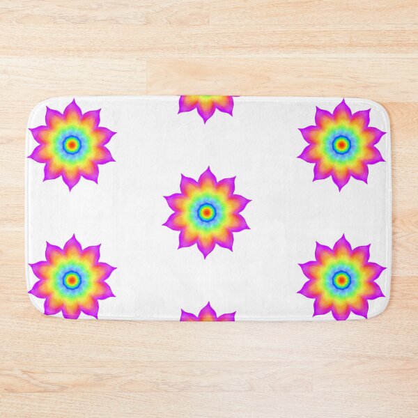 Item preview, Rainbow Flower designed and sold by Artsbyhash.