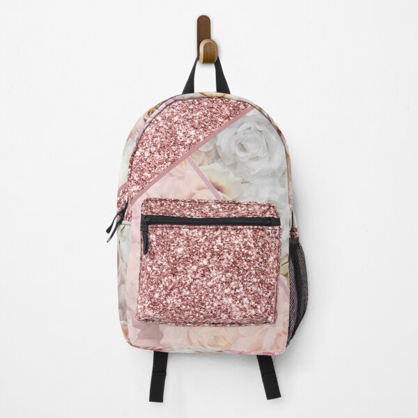 Item preview, pink glitter and romantic rose pattern designed and sold by Beeroclock.