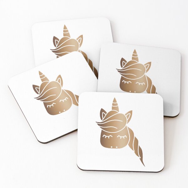 Item preview, Cute Magical Unicorn face - I love unicorns designed and sold by Hebrew-Labels.