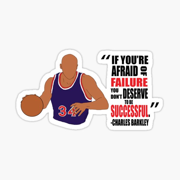 Aperçu de l'œuvre Citation de Charles Barkley créée et vendue par RatTrapTees.