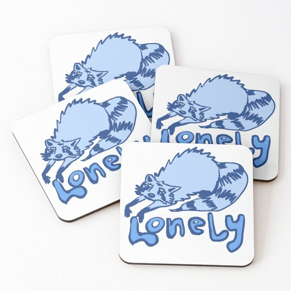 Item preview, Lonesome raccoon designed and sold by dusty raccoon.