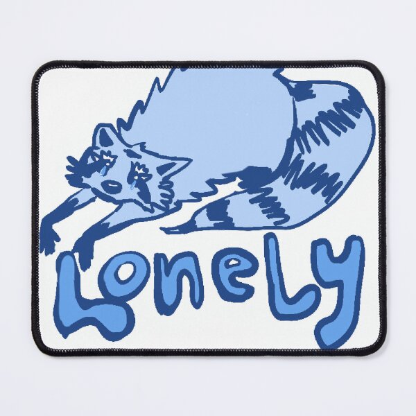 Item preview, Lonesome raccoon designed and sold by dusty raccoon.