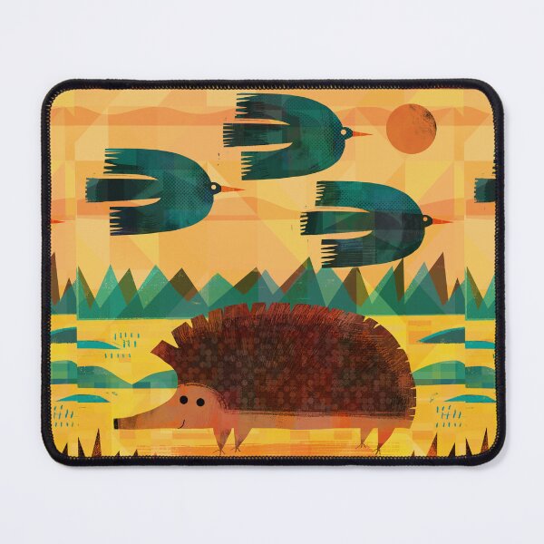 Item preview, Three Choughs and a Hedgehog designed and sold by gklucas.