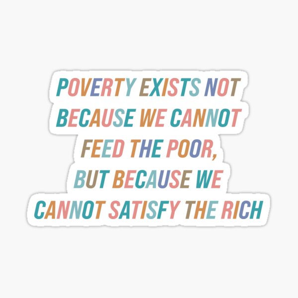 Item preview, Poverty designed and sold by Texterns.