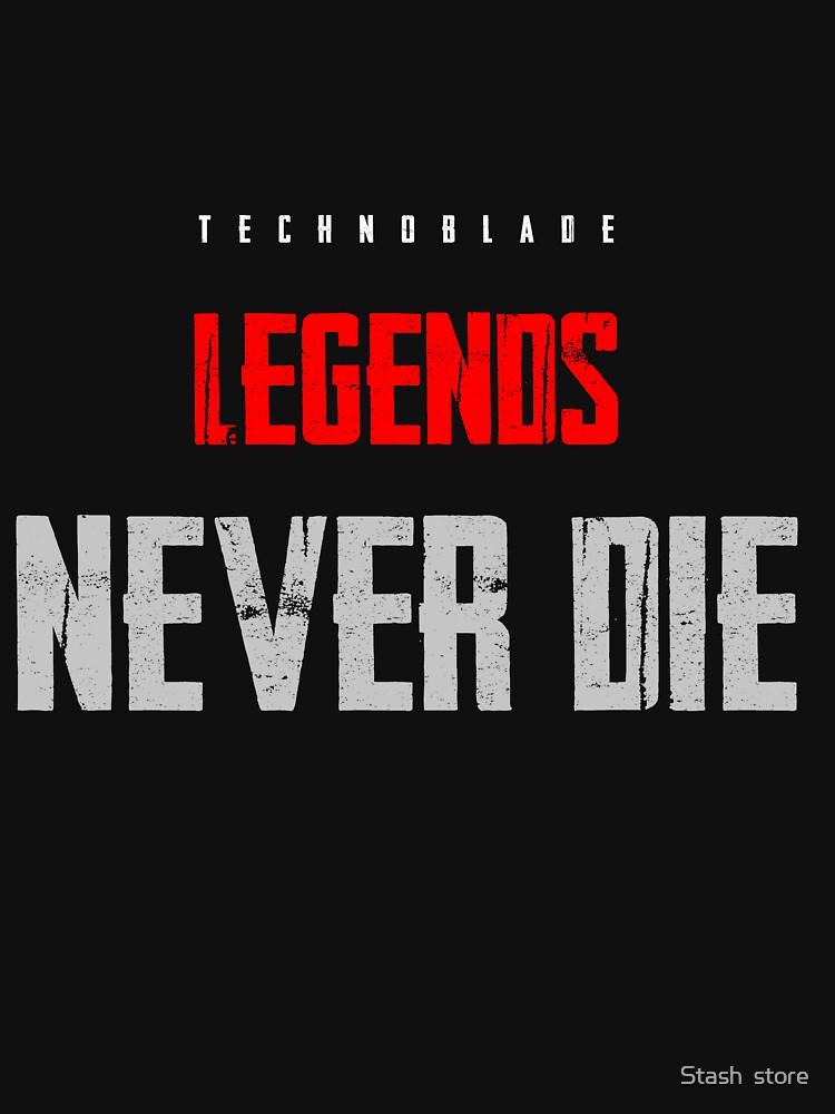 Technoblade never dies Sticker for Sale by Abdul Rafay