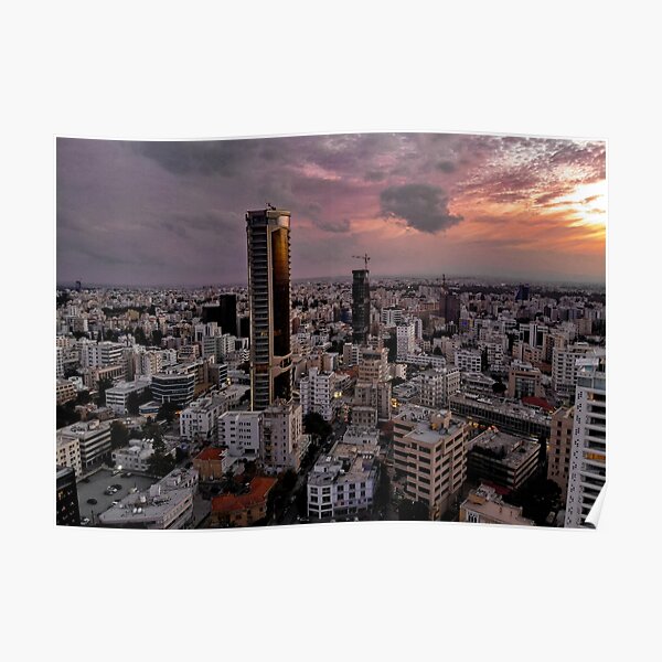 Moody Nicosia - Cyprus Poster