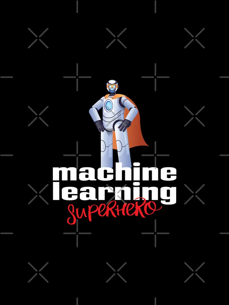 Thumbnail 4 of 4, iPhone Case, Machine Learning Superhero Cartoon designed and sold by ProjectRobotics.