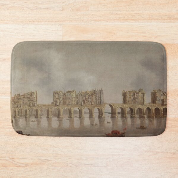 Item preview, View of London Bridge  - 16th century art by  Claude de Jongh  designed and sold by Vintage Designs +.