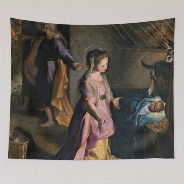 Item preview,  Nativity - Federico Barocci designed and sold by Vintage Designs +.