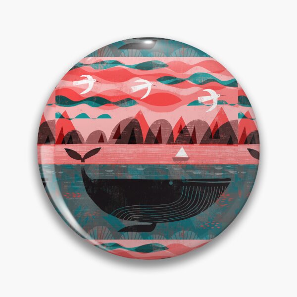 Item preview, Pink Sky Whale designed and sold by gklucas.