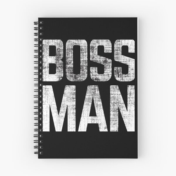 Item preview, Boss Man 2 distressed  designed and sold by KingsManKind.