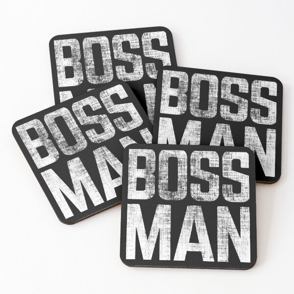 Item preview, Boss Man 2 distressed  designed and sold by KingsManKind.