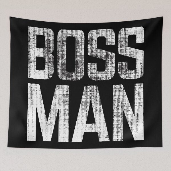 Item preview, Boss Man 2 distressed  designed and sold by KingsManKind.
