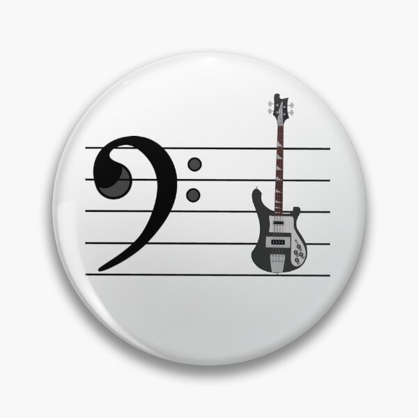 Item preview, Bass clef with Bass designed and sold by Steve Stones.