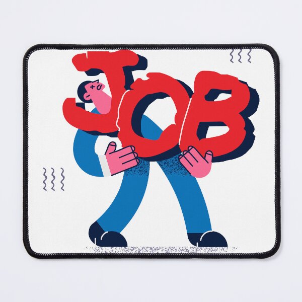 Item preview, Tired from Job. designed and sold by Moufida DAHLAB.