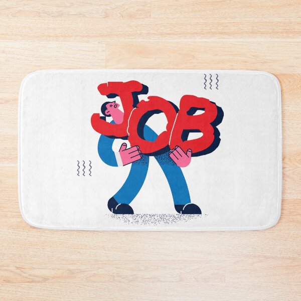 Item preview, Tired from Job. designed and sold by Moufida DAHLAB.