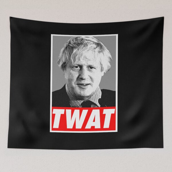 Item preview, Boris Johnson Twat   designed and sold by QuriousShhop.