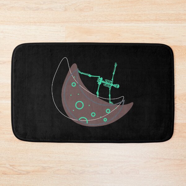 Item preview, Funny Skeleton Yoga Half Moon Yoga Pose designed and sold by Alieso.