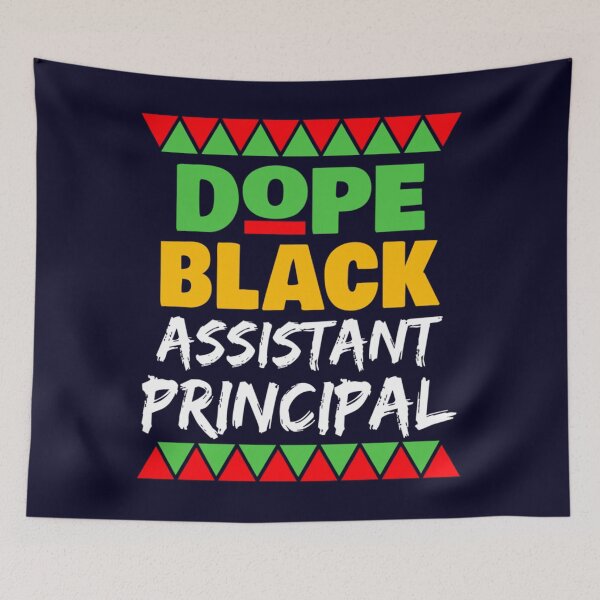 Item preview, Dope Black Assistant Principal  designed and sold by UzuraDS.