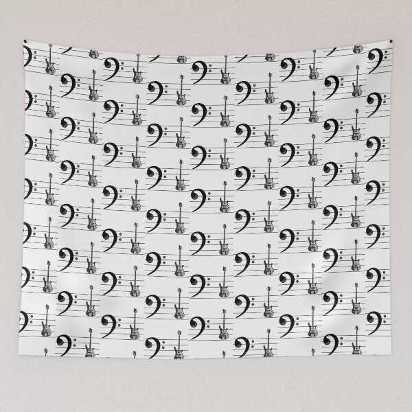 Item preview, Bass clef with Bass designed and sold by Steve Stones.