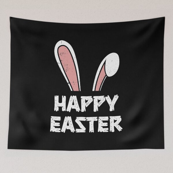 Item preview, Happy Easter Vintage Bunny Rabbit Ears designed and sold by haselshirt.