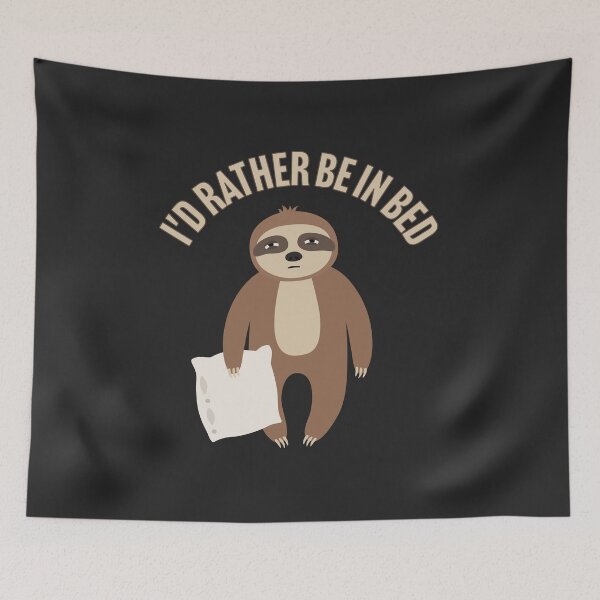 Item preview, I'd rather be in bed dark designed and sold by Larrix.